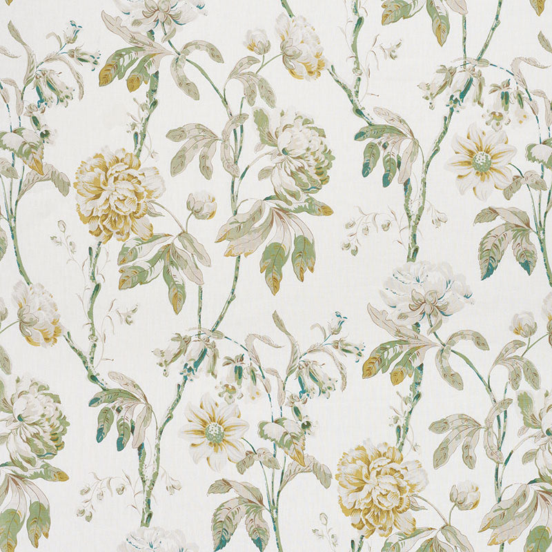 Schumacher DAYDREAM CITRON Fabric | Atlanta Fabrics