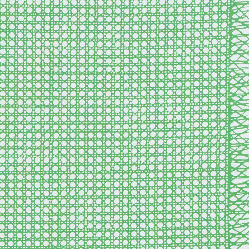 Schumacher SUGAR CANE GREEN Fabric | Atlanta Fabrics