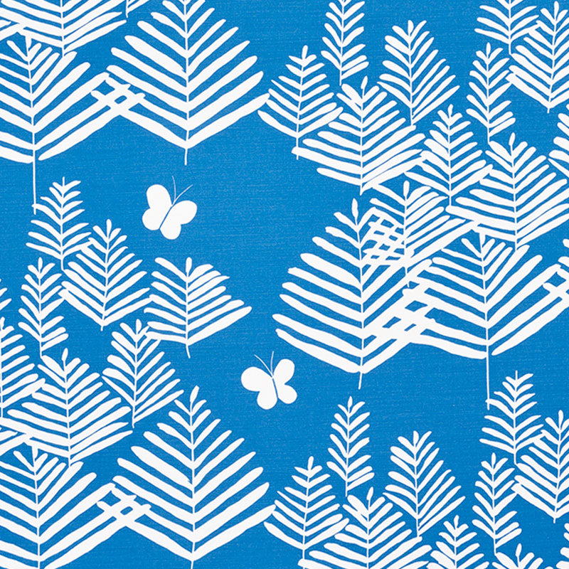FERN SILHOUETTE BLUE
