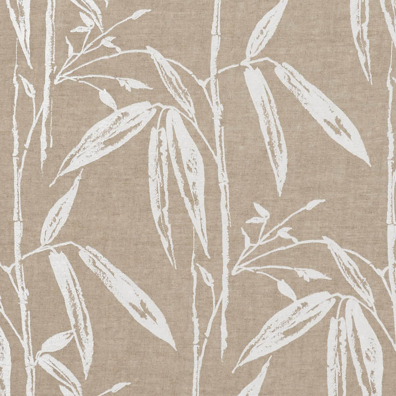 Schumacher BAMBOO GARDEN SHEER NATURAL Fabric | Atlanta Fabrics