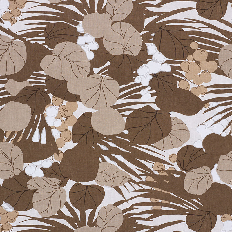 Schumacher SEA GRAPES BARK Fabric | Atlanta Fabrics
