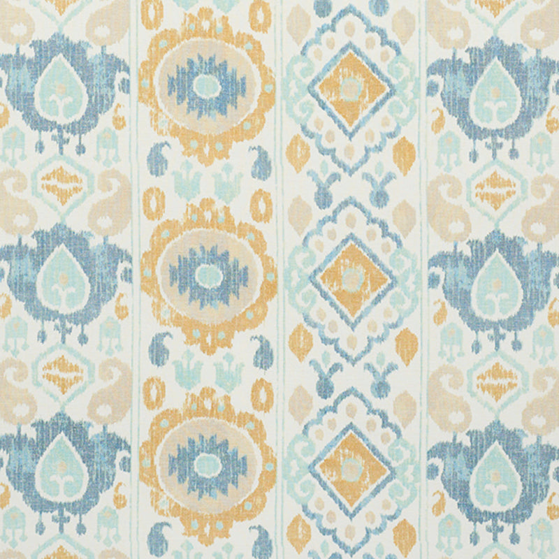 ELIZIA IKAT SKY & OCHRE