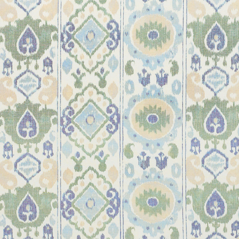ELIZIA IKAT GREEN & BLUE