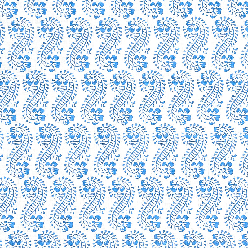 Schumacher LANI BLUE  | Atlanta Fabrics