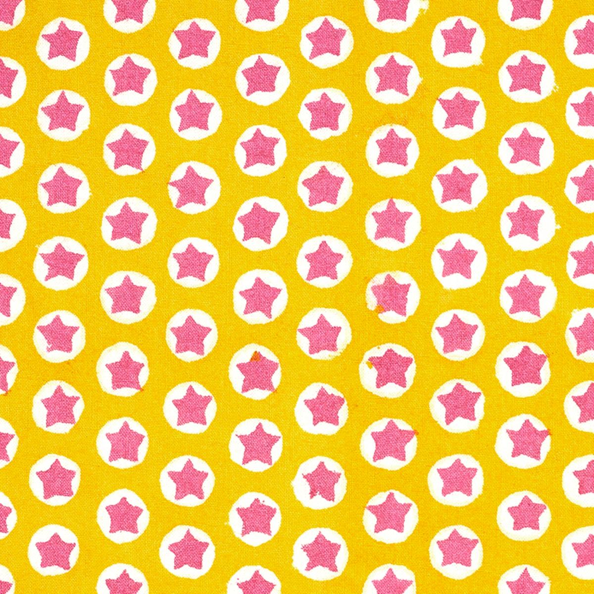 TUK TUK HAND BLOCK PRINT YELLOW