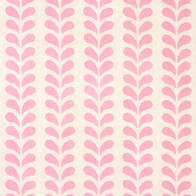 Schumacher BINDI HAND BLOCK PRINT PINK  | Atlanta Fabrics