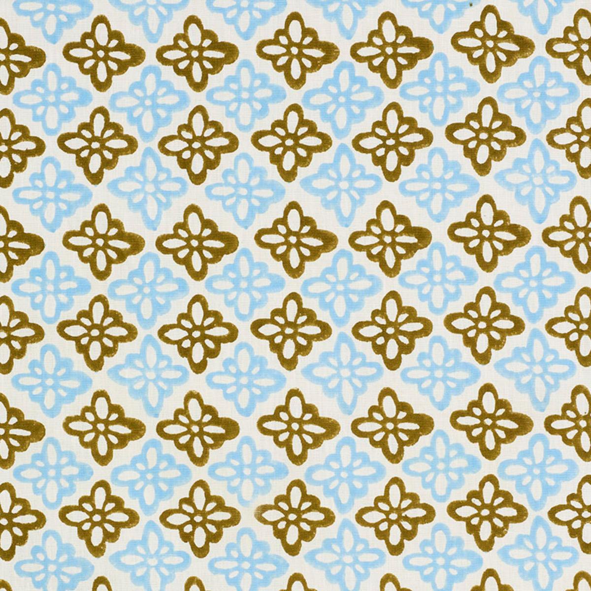 PATTEE HAND BLOCK PRINT KHAKI