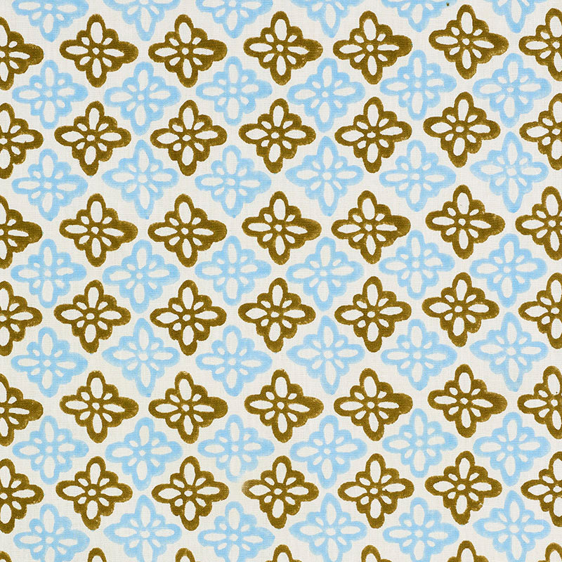 PATTEE HAND BLOCK PRINT KHAKI
