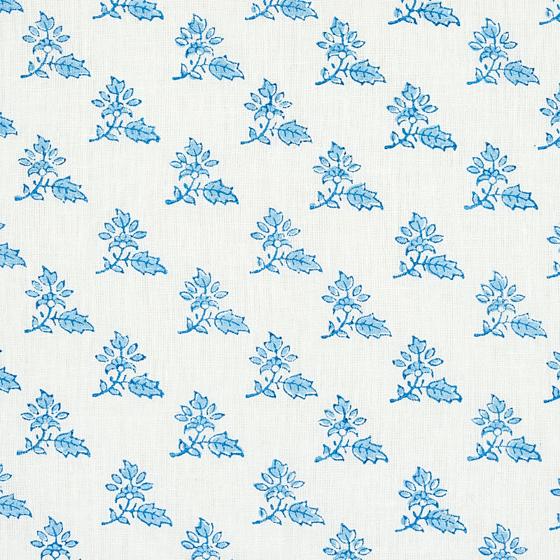 TORBAY HAND BLOCKED PRINT BLUE