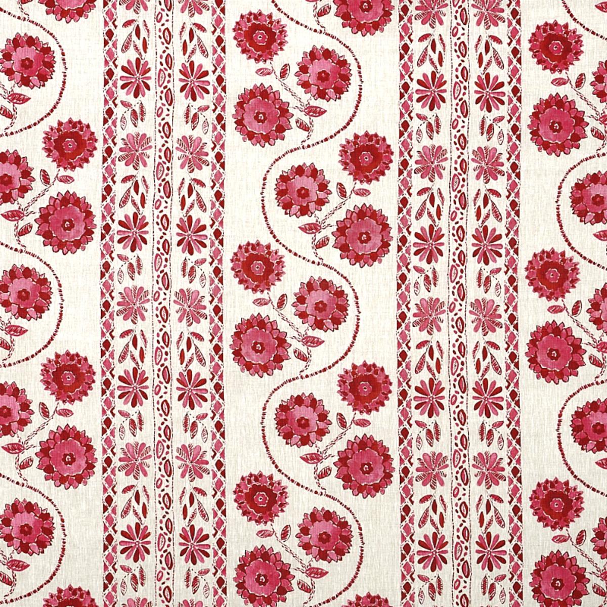 ZINNIA HANDMADE PRINT PINK