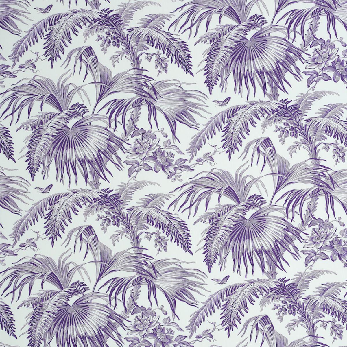 TOILE TROPIQUE PURPLE