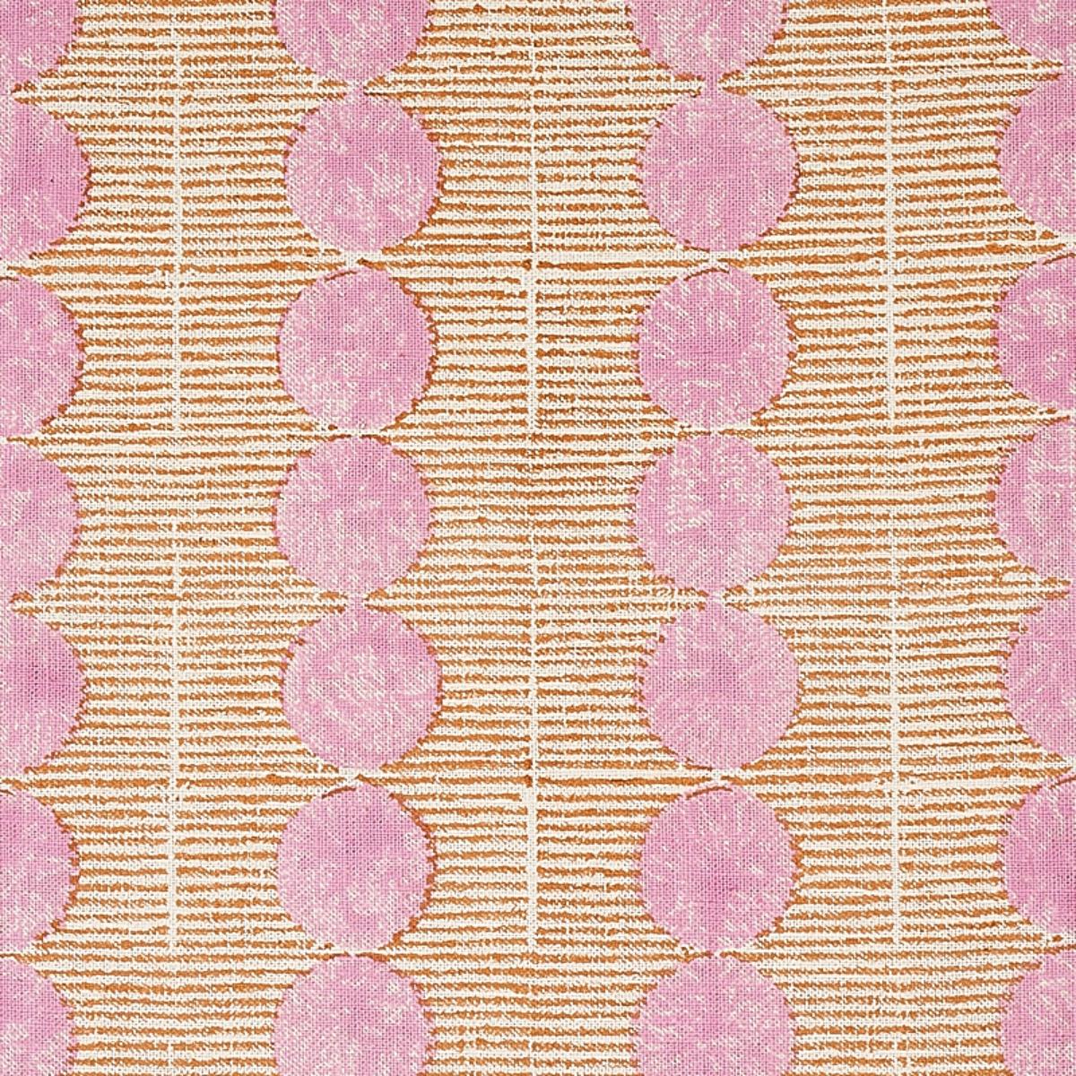 SUN RISE HAND BLOCK PRINT ROSE & COPPER