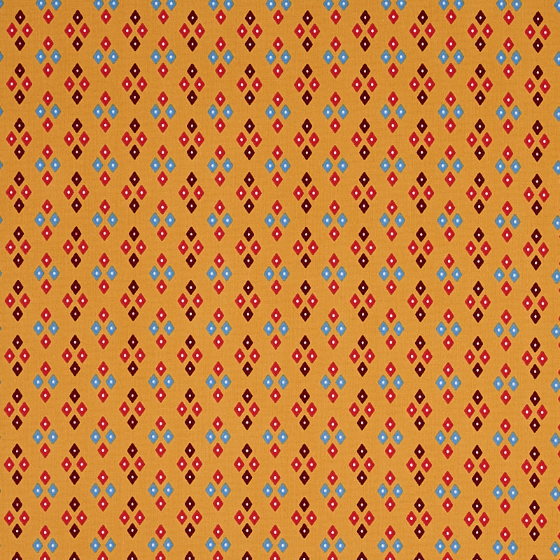 Schumacher ANASTASIA MUSTARD  | Atlanta Fabrics