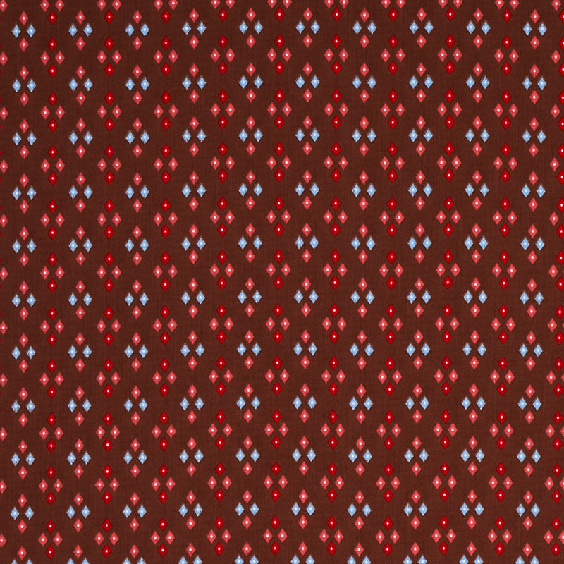 Schumacher ANASTASIA CHOCOLATE  | Atlanta Fabrics