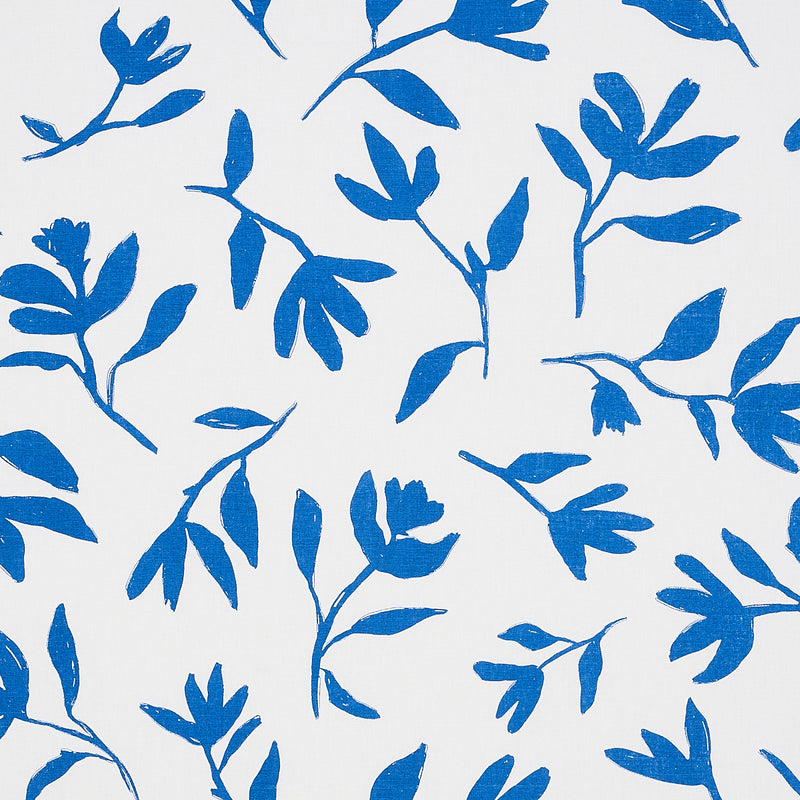 Schumacher LAUREL NAVY  | Atlanta Fabrics