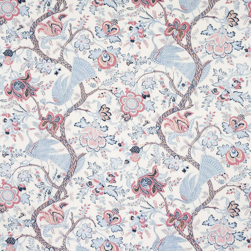 Schumacher AVELINE LINEN LILAC  | Atlanta Fabrics