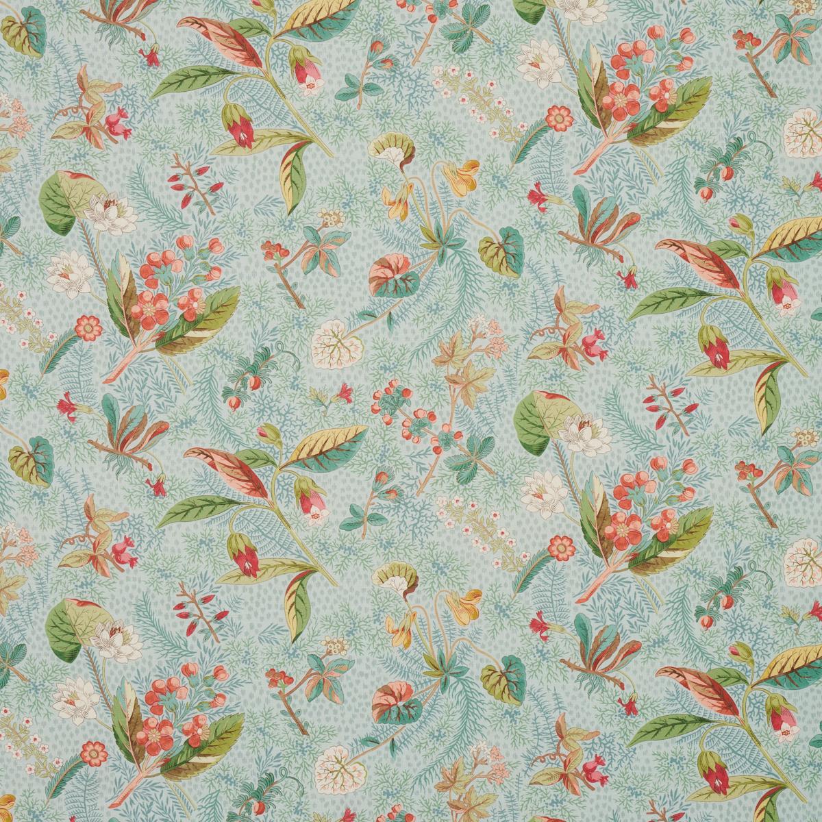 Schumacher BLACKWELL LINEN SKY Fabric | Atlanta Fabrics