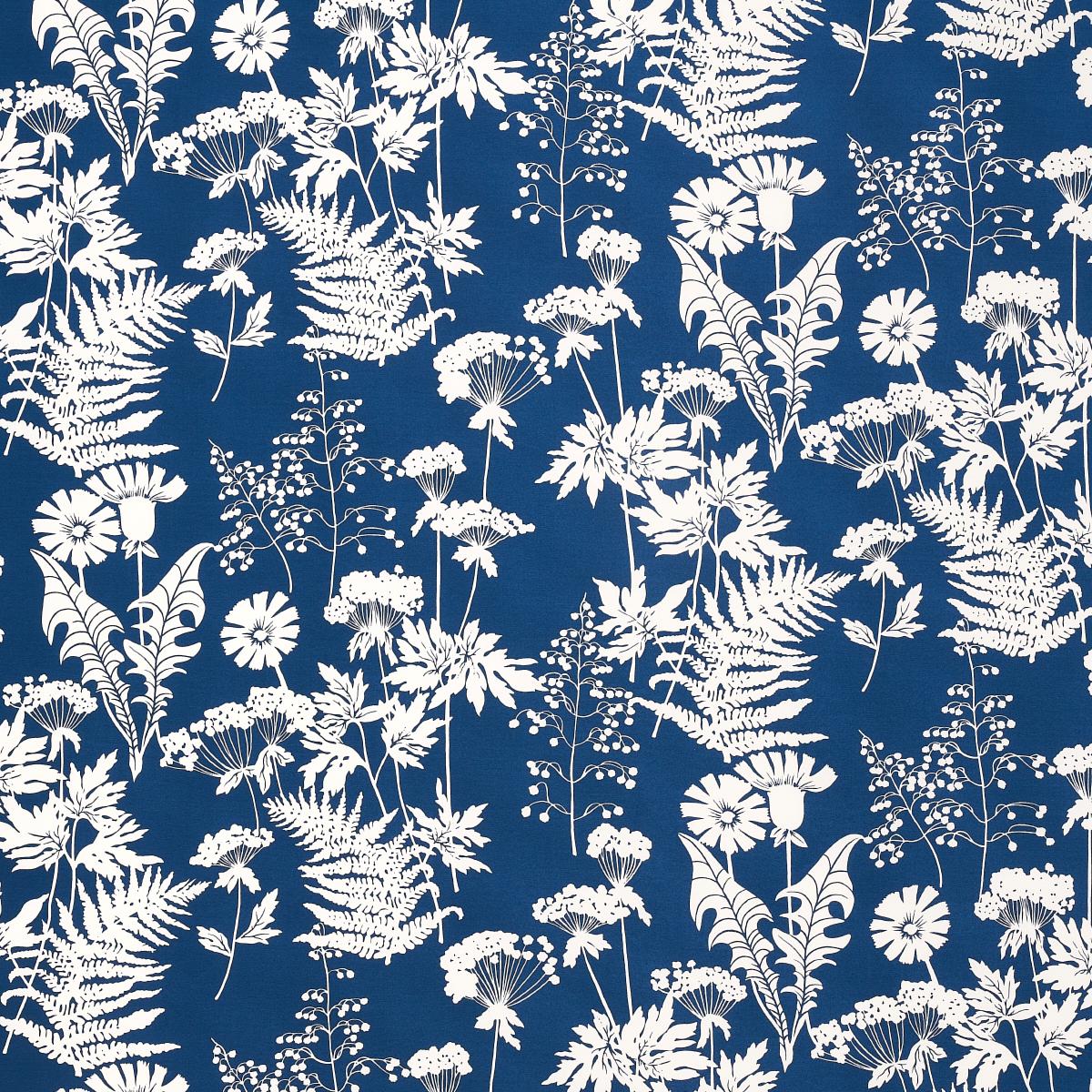 SPRING FLORAL INDOOR/OUTDOOR NAVY