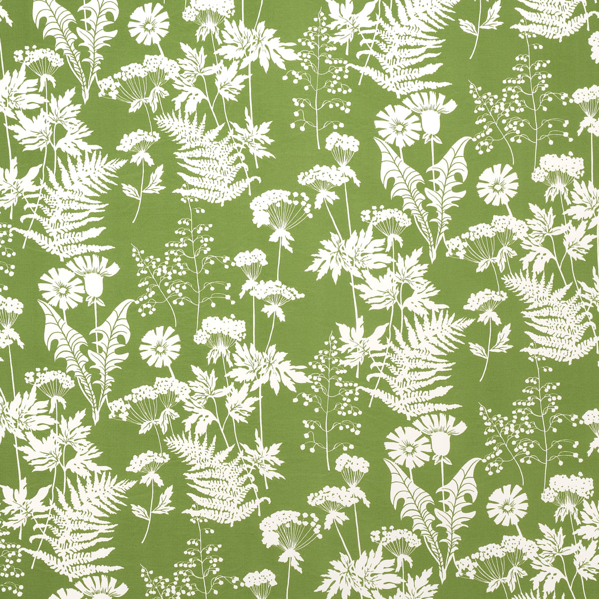 SPRING FLORAL INDOOR/OUTDOOR GREEN