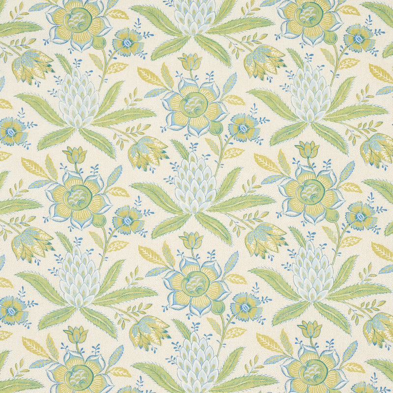 Schumacher LAFAYETTE BOTANICAL MOSS Fabric | Atlanta Fabrics
