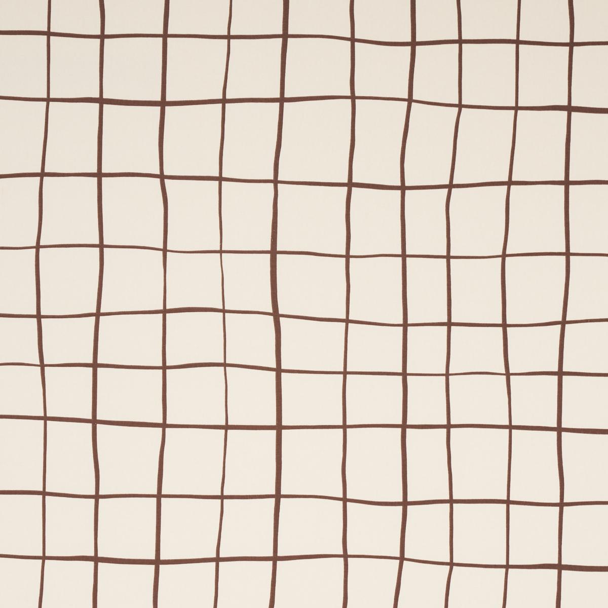 Painterly Windowpane Brown