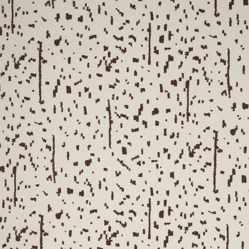 Schumacher BESPOTTED BROWN Fabric | Atlanta Fabrics