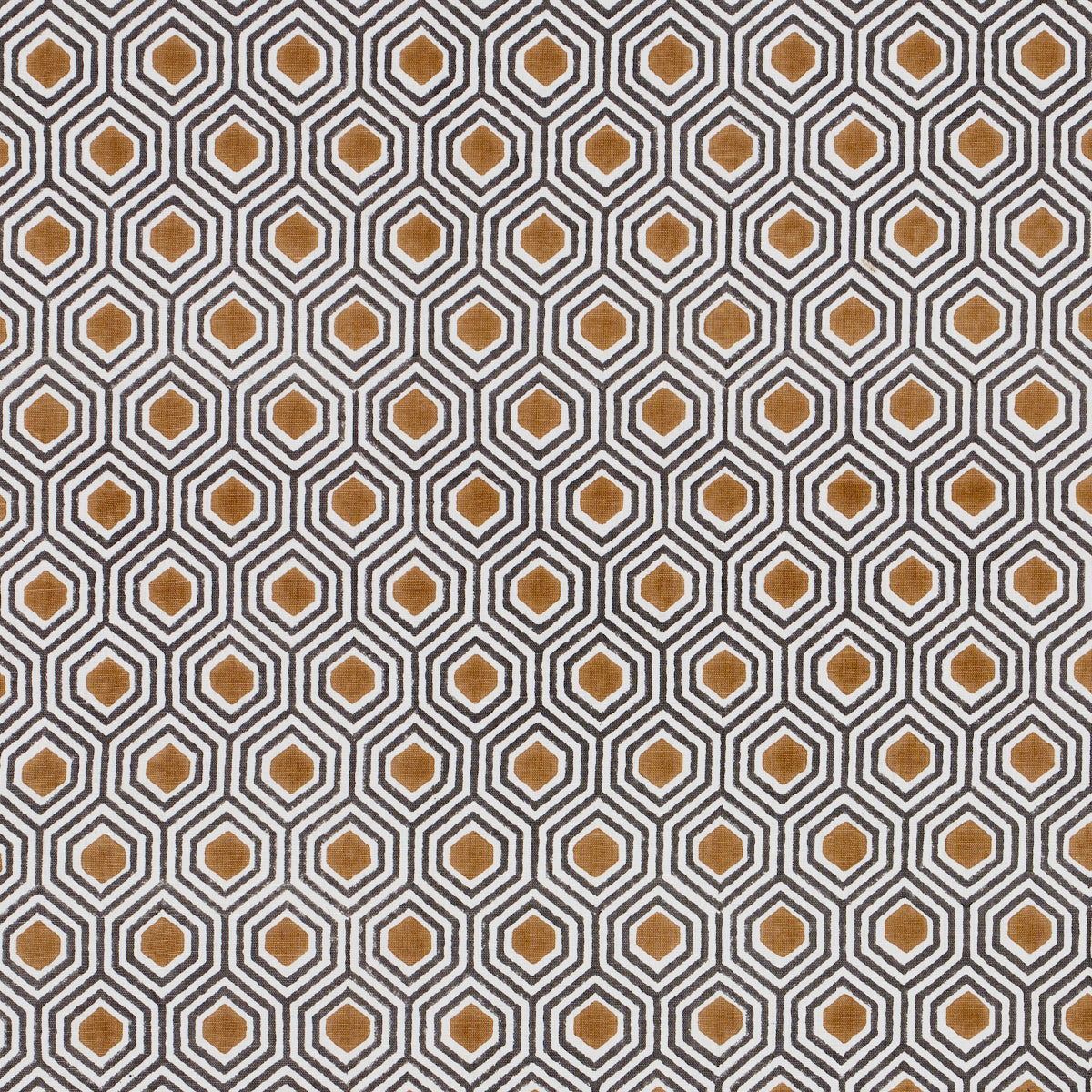 Schumacher OTIS HAND PRINT DARK NEUTRAL Fabric | Atlanta Fabrics