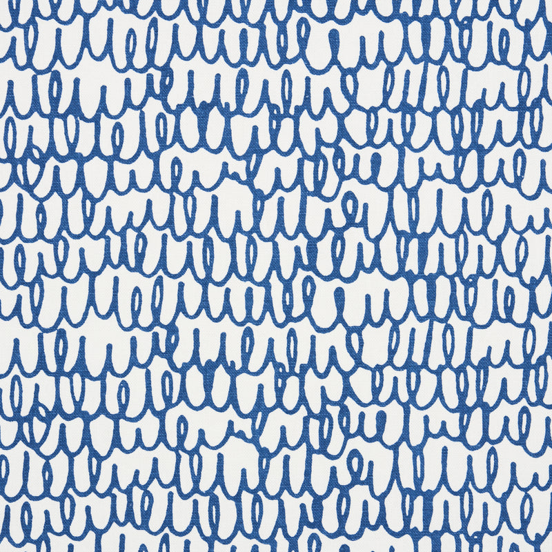 Schumacher MARLOWE NAVY Fabric | Atlanta Fabrics