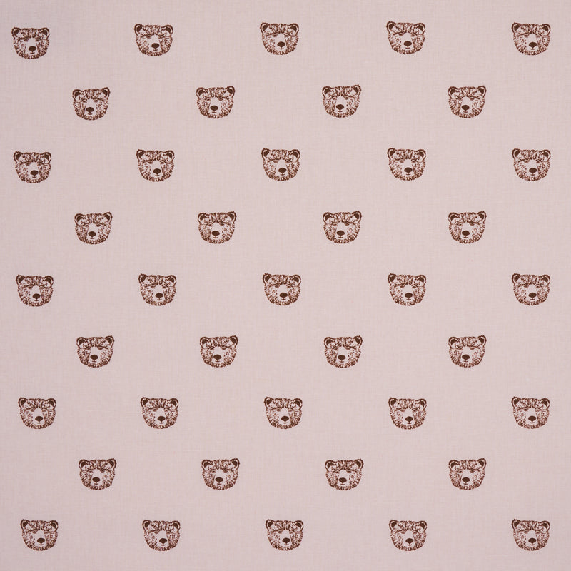 Schumacher BEAR HIGH PERFORMANCE PRINT BLUSH  | Atlanta Fabrics