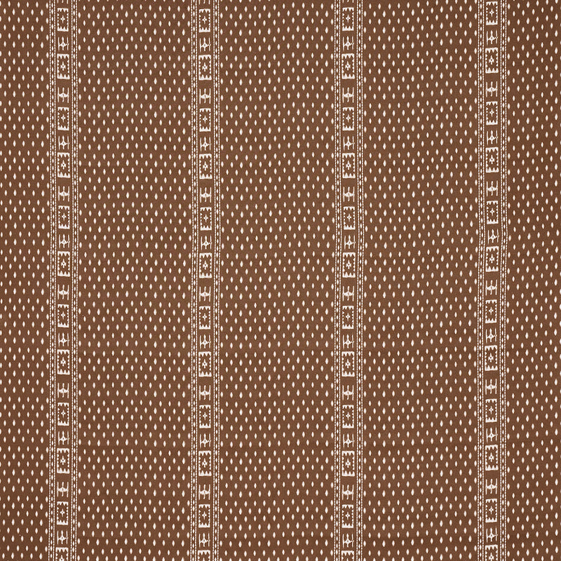 Schumacher INDAH BATIK SEPIA  | Atlanta Fabrics