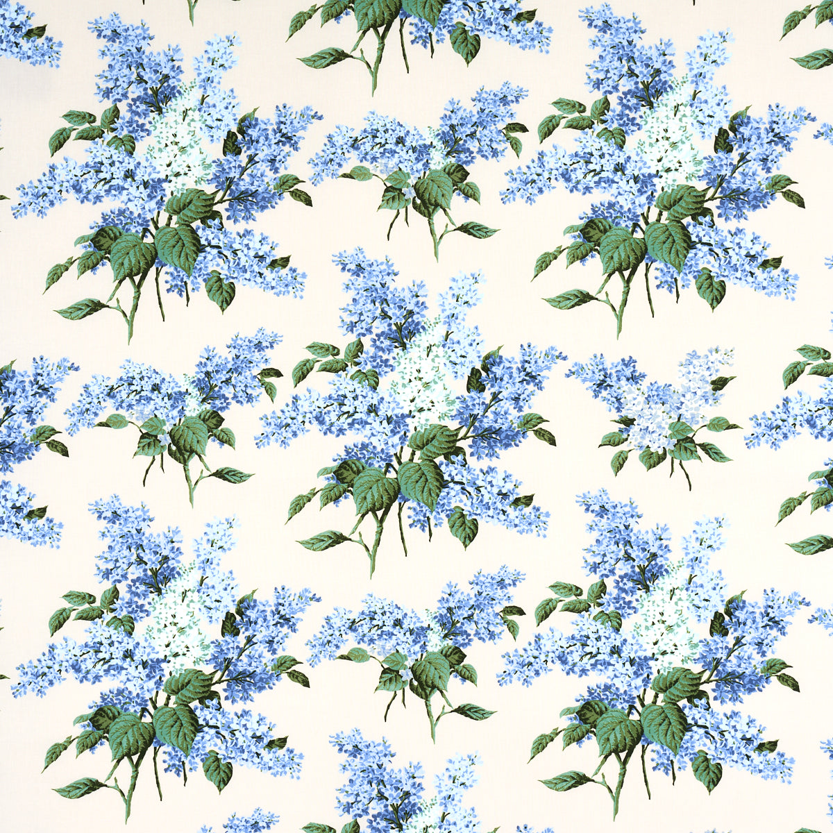 Schumacher PROUST'S LILACS BLUE  | Atlanta Fabrics