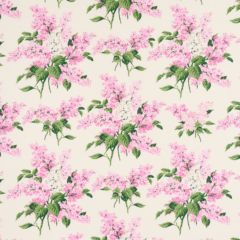 Schumacher PROUST'S LILACS PINK  | Atlanta Fabrics