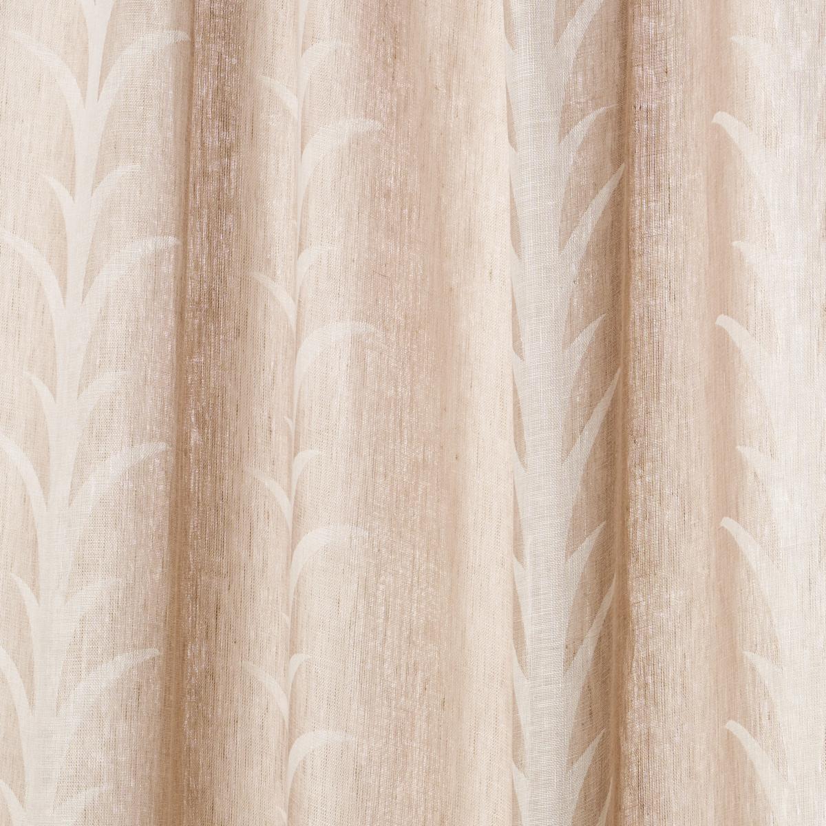ACANTHUS STRIPE SHEER TAUPE