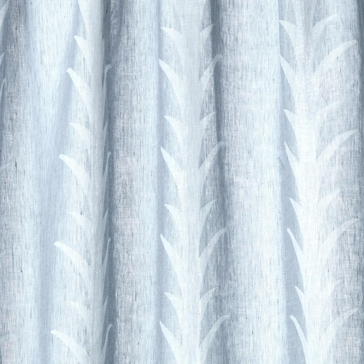 ACANTHUS STRIPE SHEER SLATE