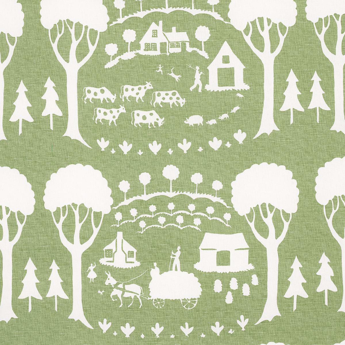 Farm Scene Green