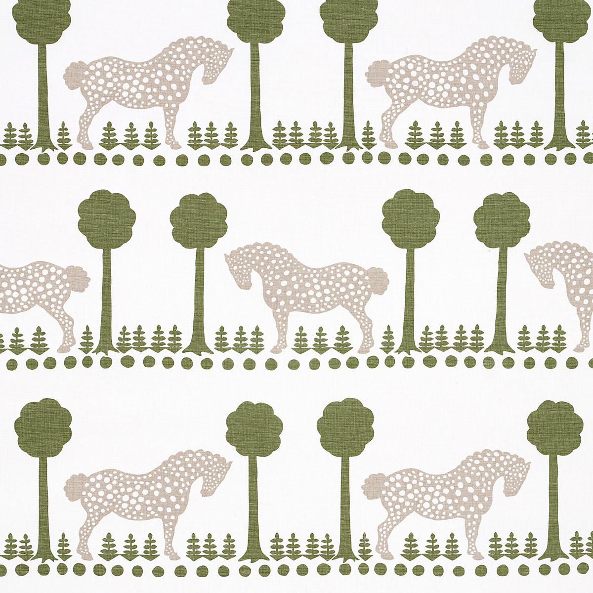 POLKA DOT PONY OLIVE