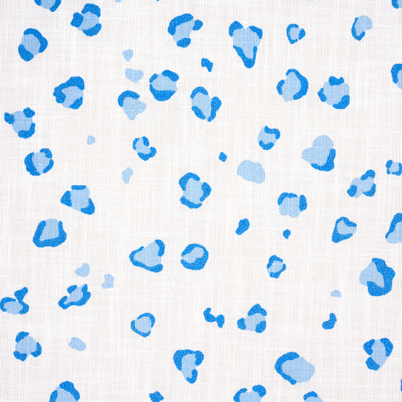 Schumacher WILD AT HEART INDOOR/OUTDOOR INDIGO Fabric | Atlanta Fabrics