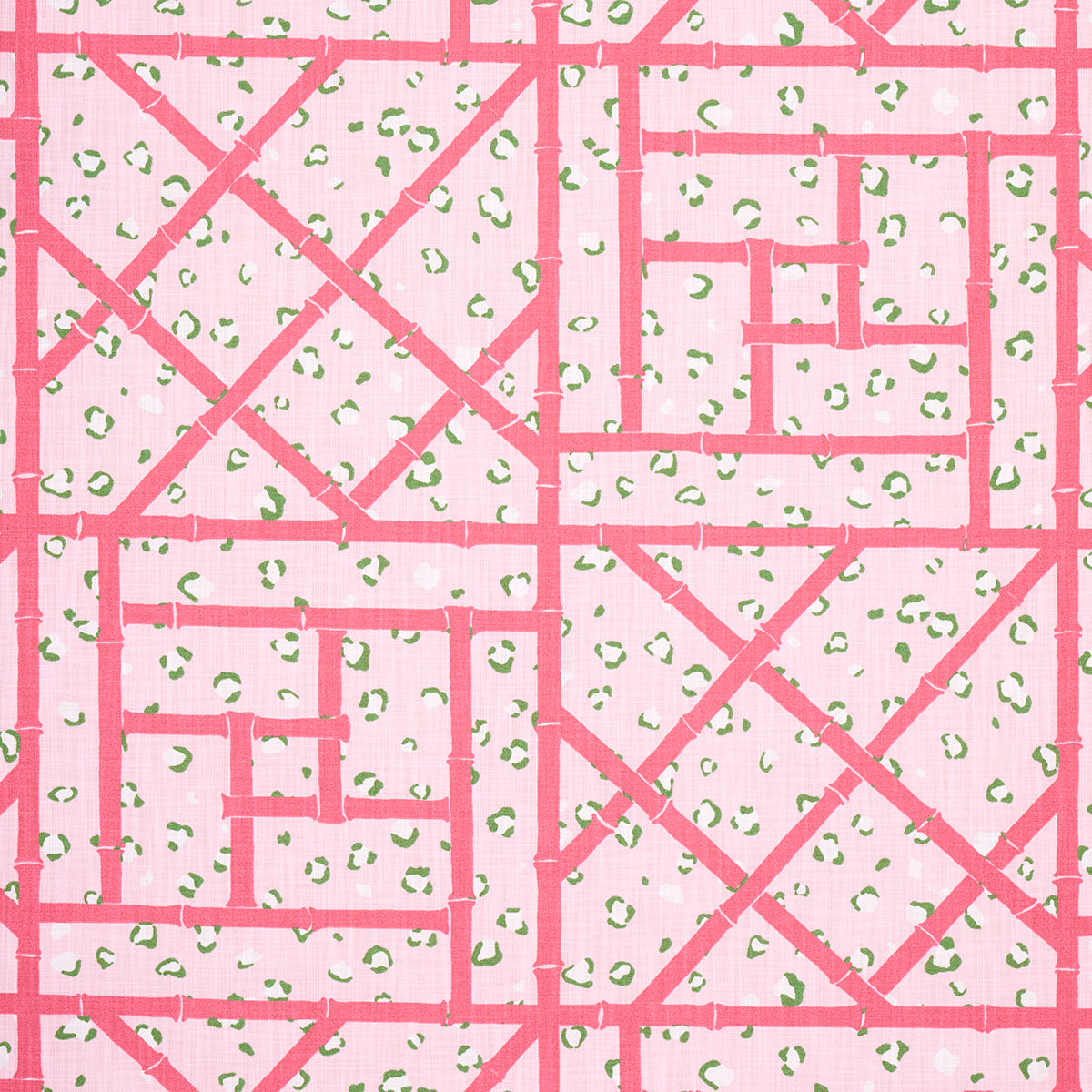 Schumacher FANCY BEAST INDOOR/OUTDOOR PALM BEACH PINK Fabric | Atlanta Fabrics