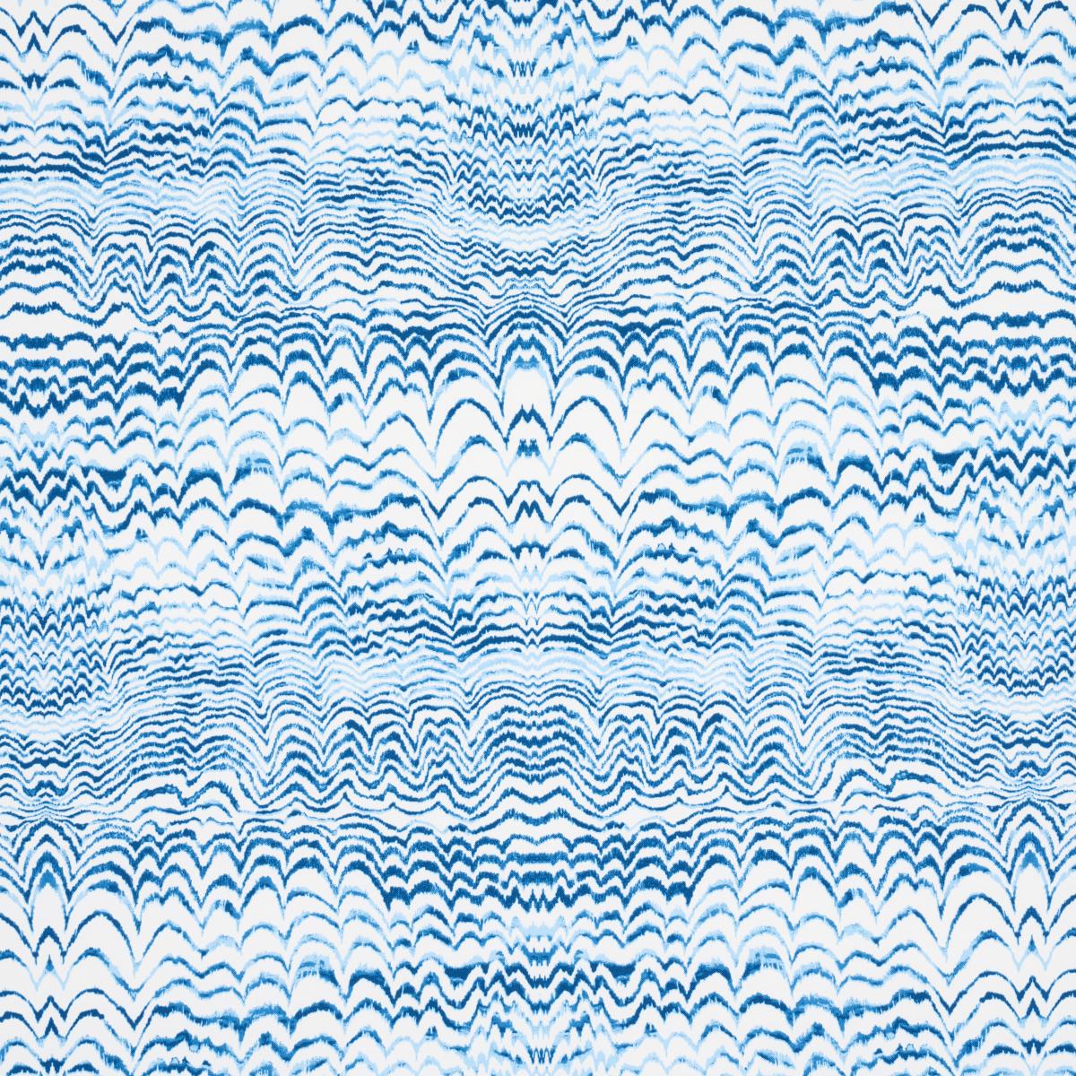 INK WAVE PRINT INDOOR/OUTDOOR INDIGO