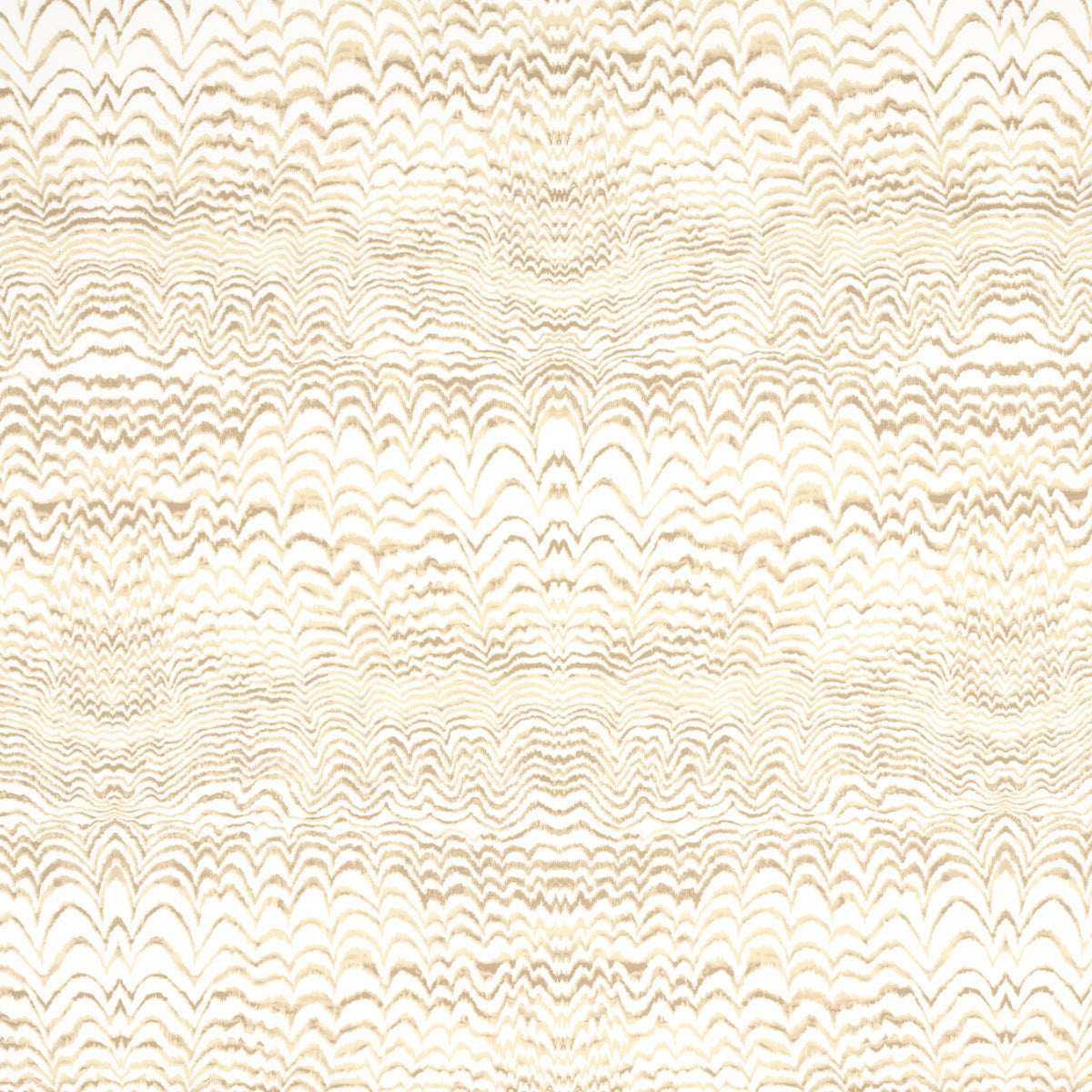 Schumacher INK WAVE PRINT INDOOR/OUTDOOR NATURAL Fabric | Atlanta Fabrics