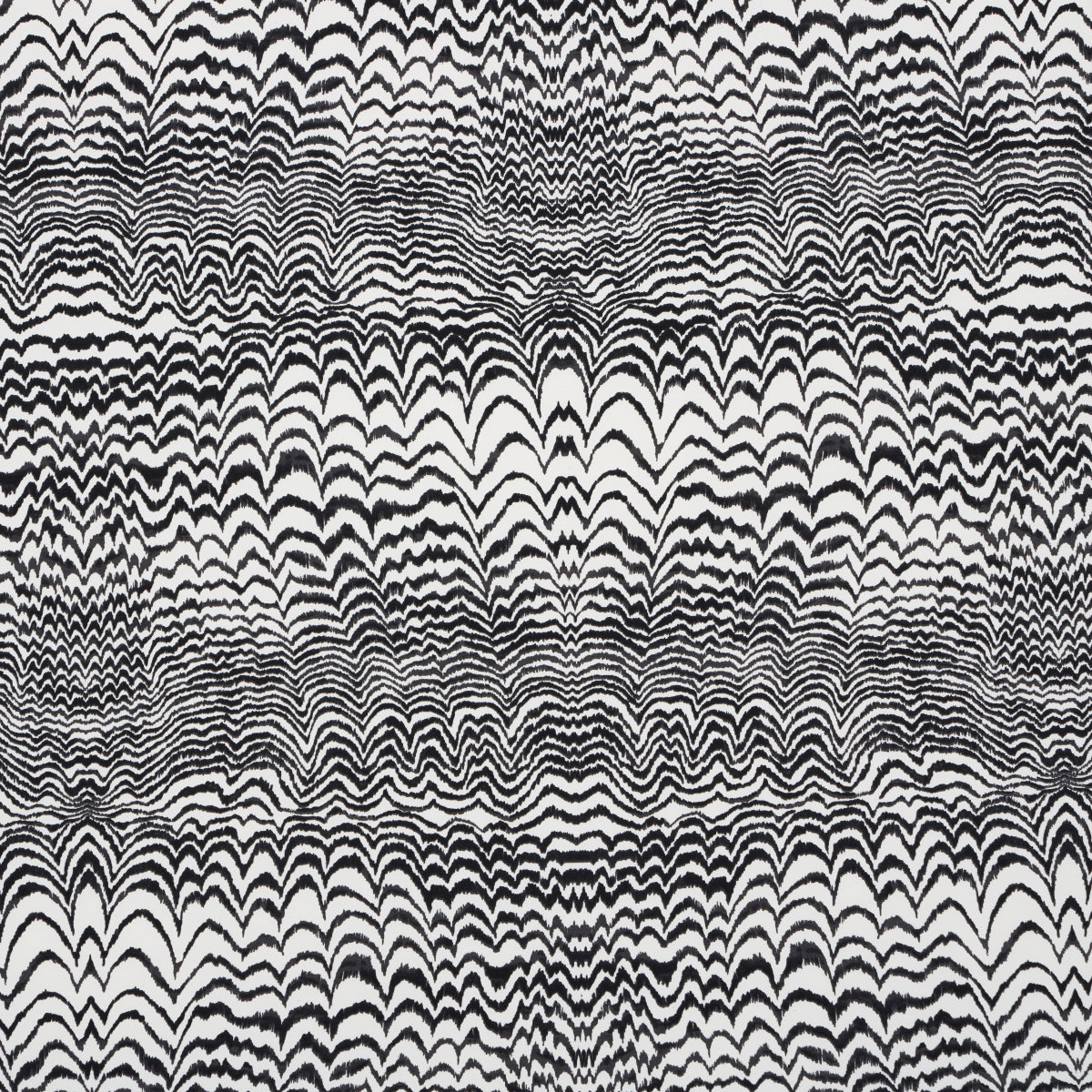 INK WAVE PRINT INDOOR/OUTDOOR BLACK