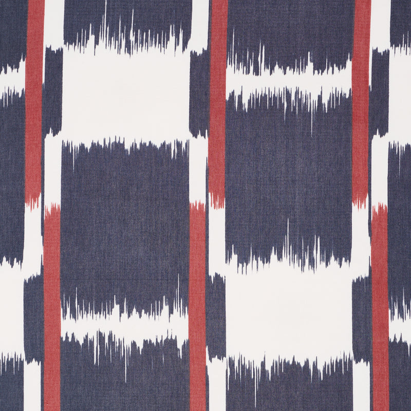 Schumacher TUZLA INDIGO  | Atlanta Fabrics
