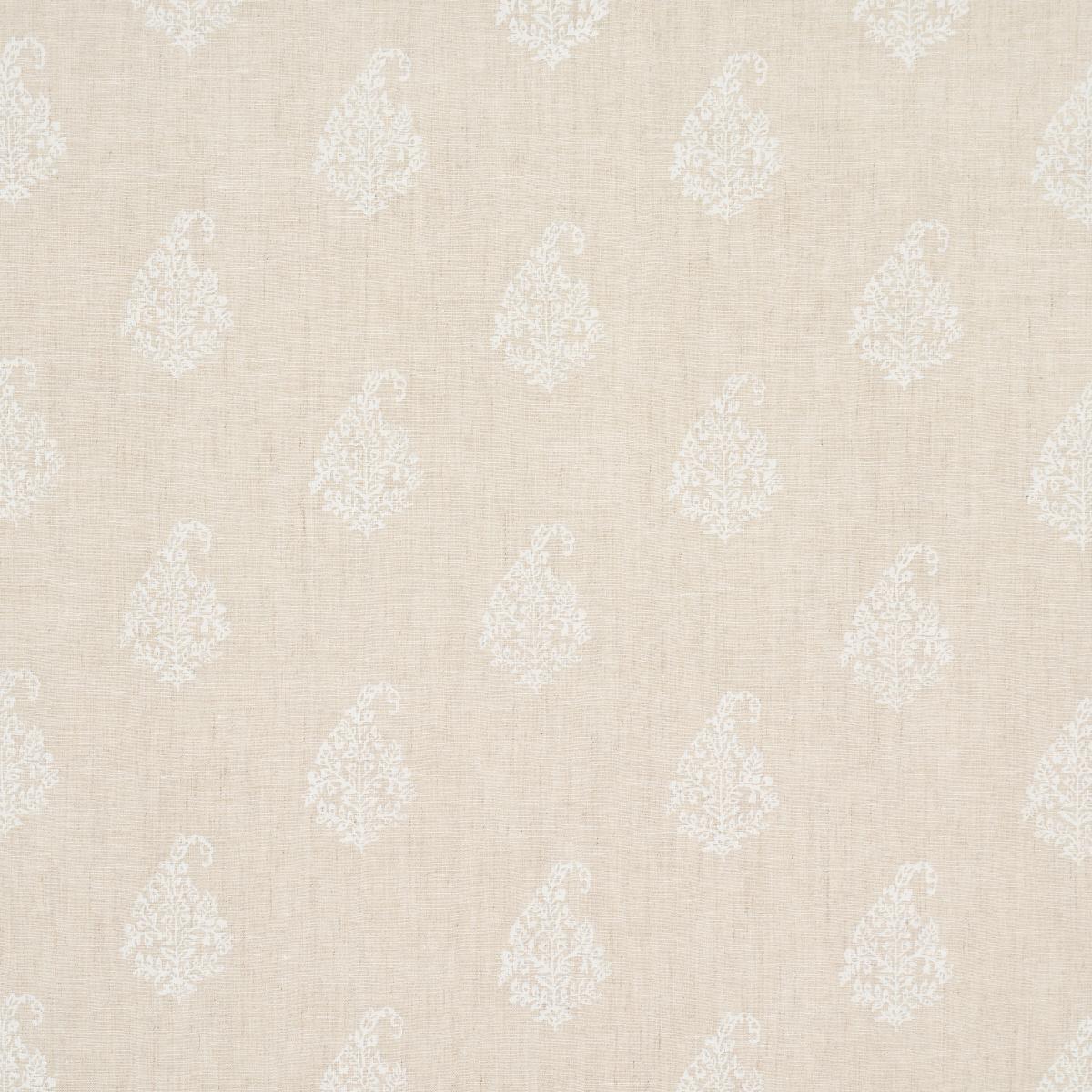 KERALA PAISLEY WHITE ON NEUTRAL