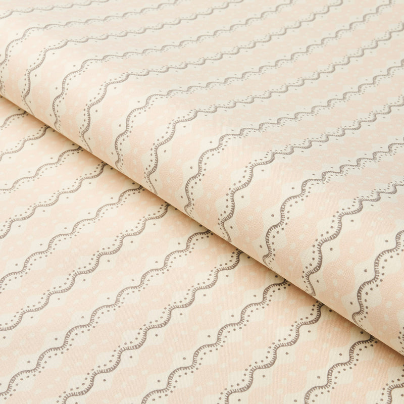 Schumacher CENTIPEDE STRIPE ANGEL PINK Fabric | Atlanta Fabrics