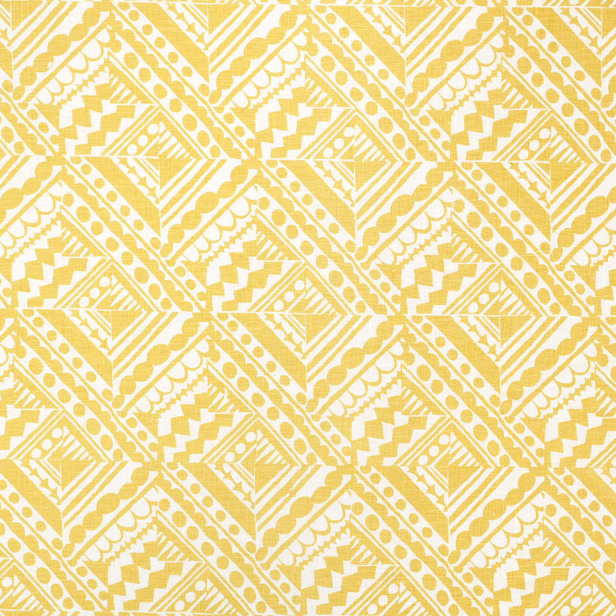 Schumacher TOPSY TURVY CITRON Fabric | Atlanta Fabrics