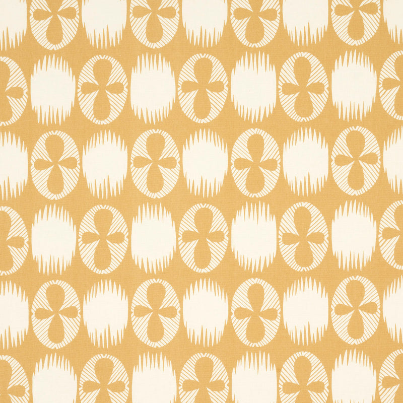 Schumacher LUNARIA OCHRE  | Atlanta Fabrics