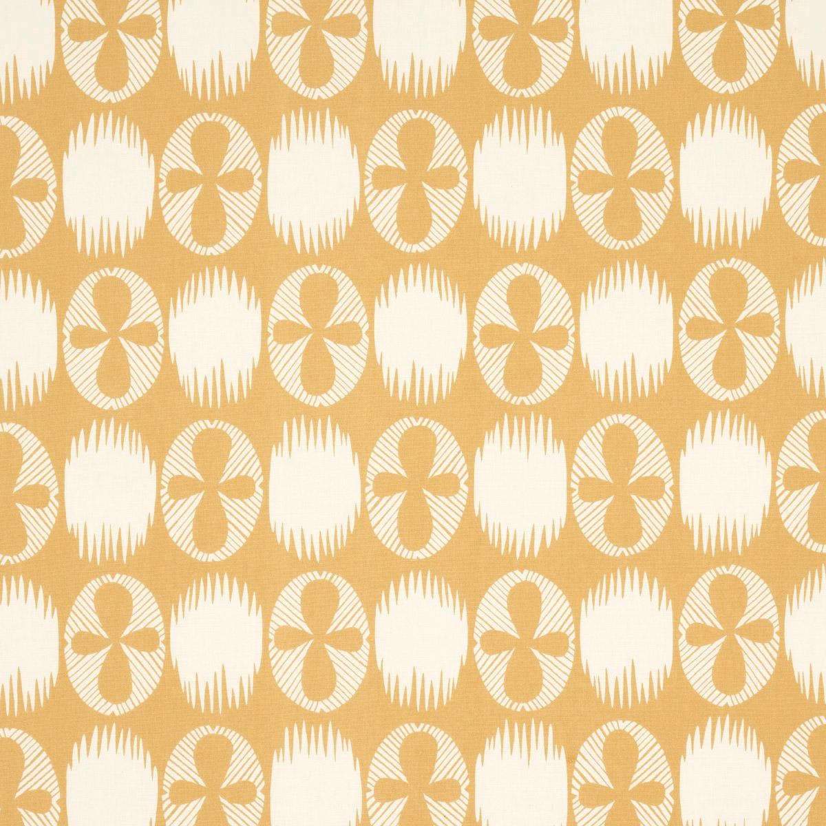 Schumacher LUNARIA OCHRE Fabric | Atlanta Fabrics