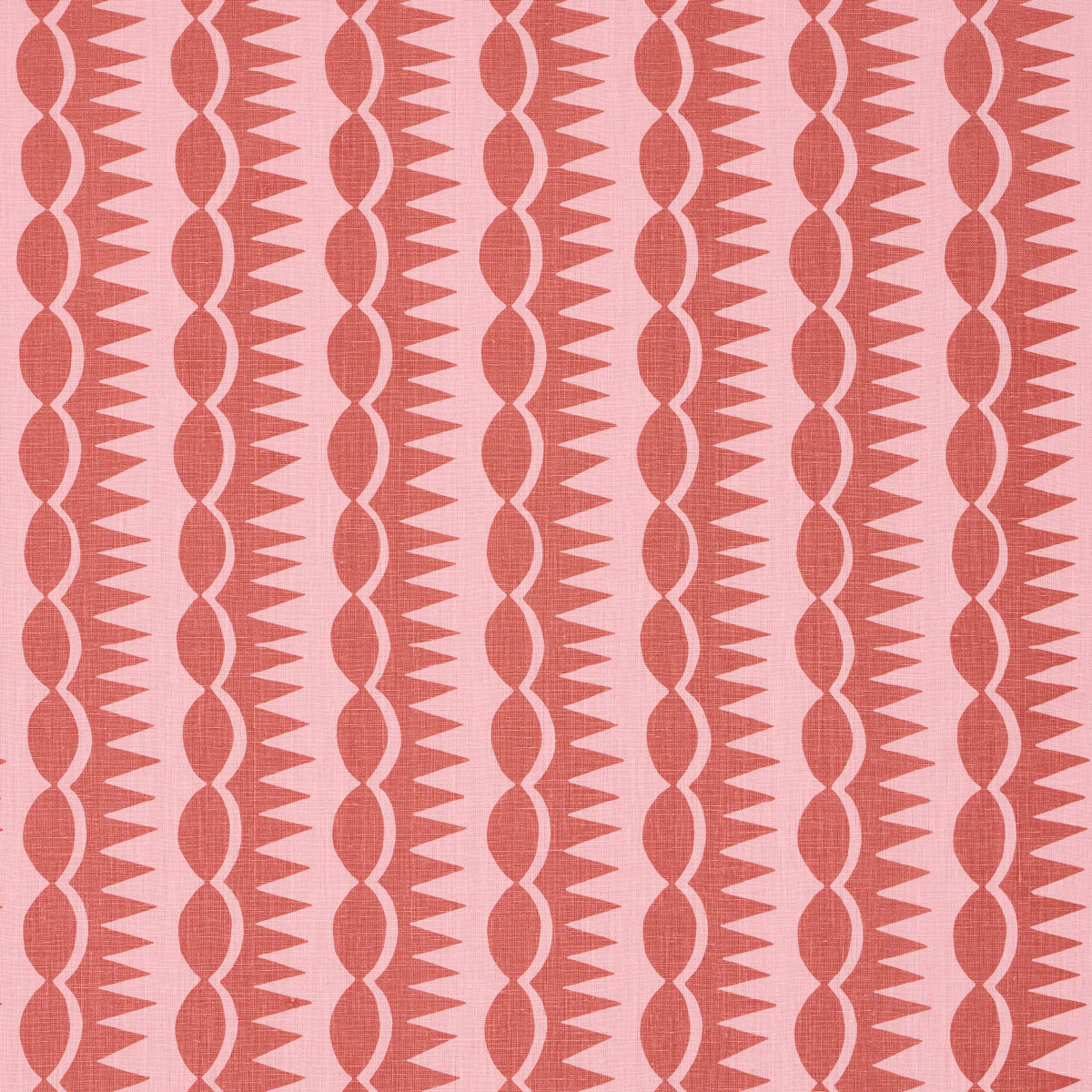 DAGGER STRIPE RED ON PINK