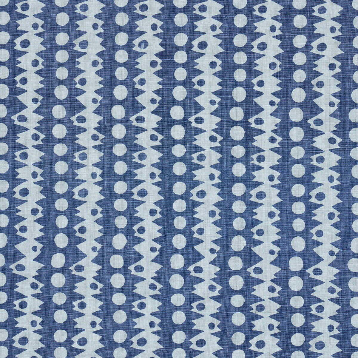 Schumacher TRICKLEDOWN BLUES Fabric | Atlanta Fabrics