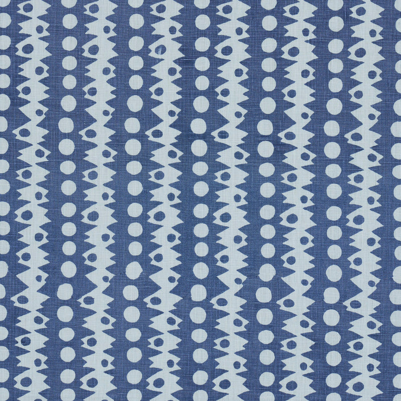 Schumacher TRICKLEDOWN BLUES Fabric | Atlanta Fabrics